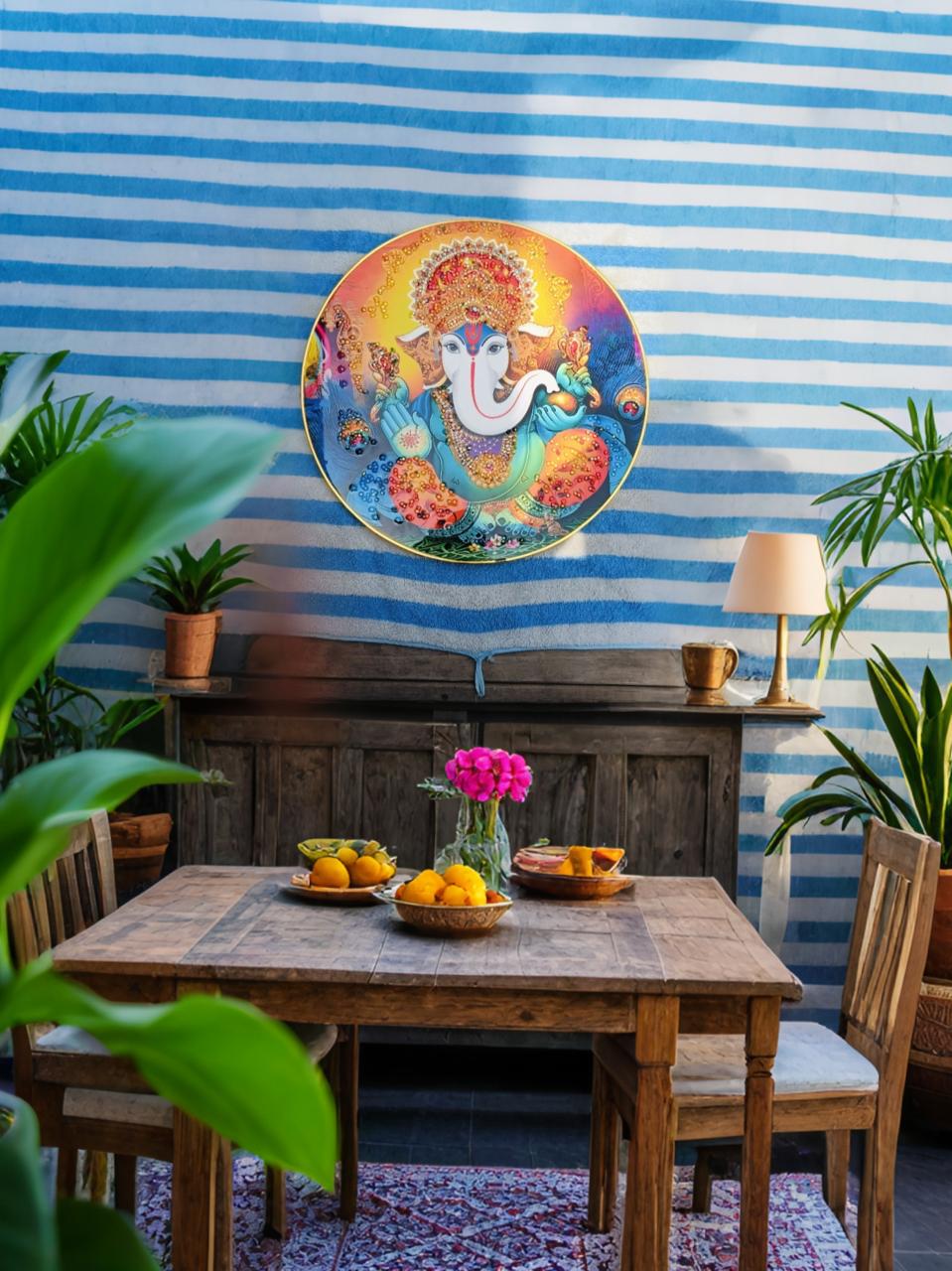 Ganesh Ji Wall Art.